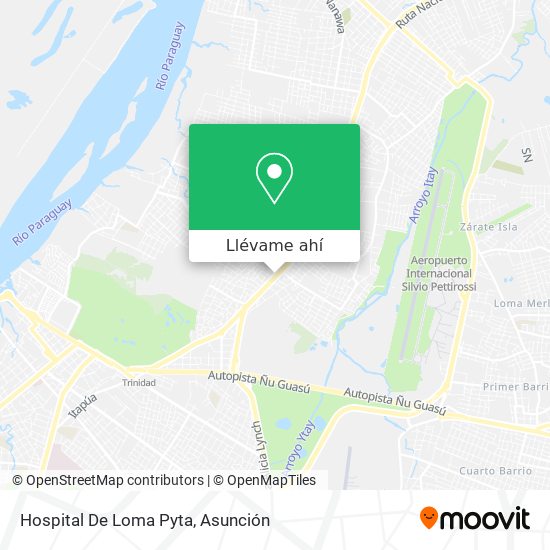 Mapa de Hospital De Loma Pyta