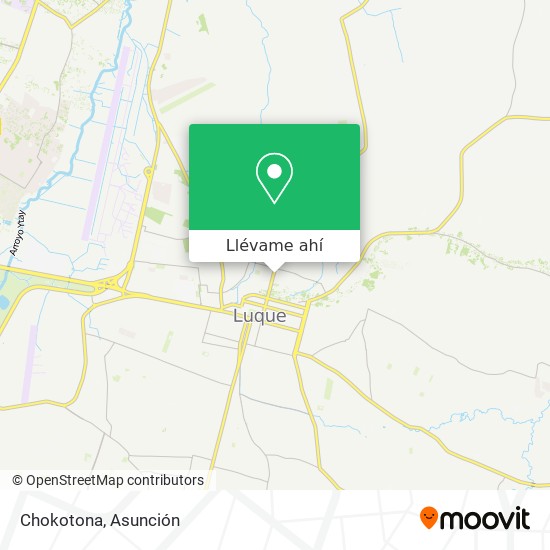 Mapa de Chokotona