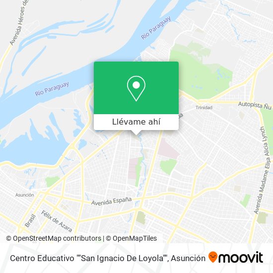 Mapa de Centro Educativo ""San Ignacio De Loyola""