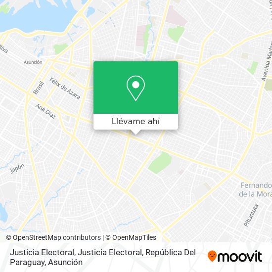 Mapa de Justicia Electoral, Justicia Electoral, República Del Paraguay