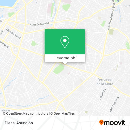 Mapa de Diesa