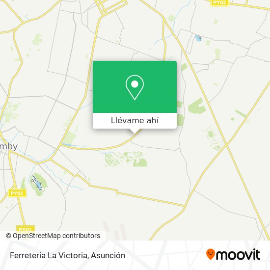 Mapa de Ferreteria La Victoria