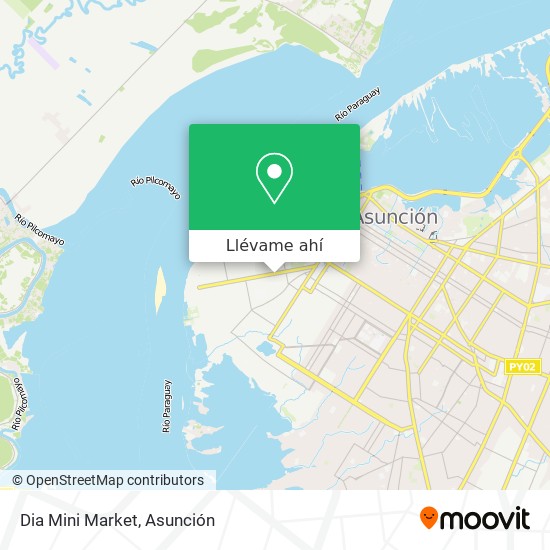 Mapa de Dia Mini Market