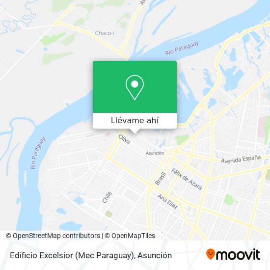 Mapa de Edificio Excelsior (Mec Paraguay)