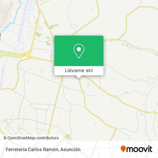 Mapa de Ferretería Carlos Ramón