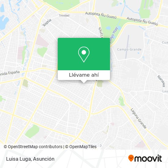 Mapa de Luisa Luga