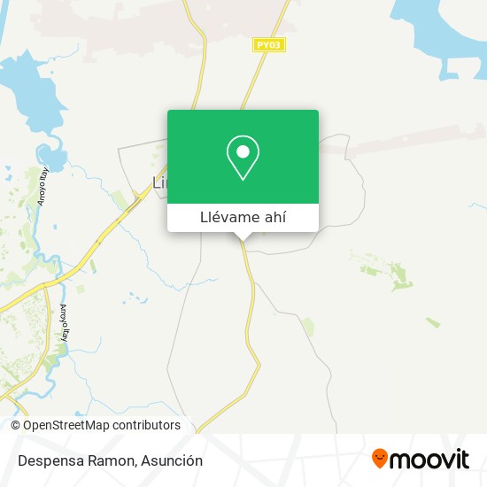 Mapa de Despensa Ramon