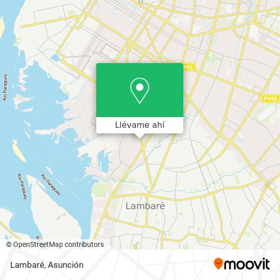 Mapa de Lambaré
