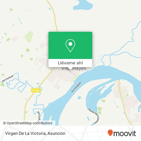 Mapa de Virgen De La Victoria