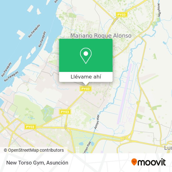 Mapa de New Torso Gym