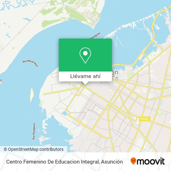 Mapa de Centro Femenino De Educacion Integral