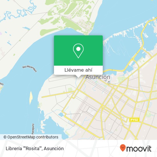 Mapa de Librería ""Rosita""