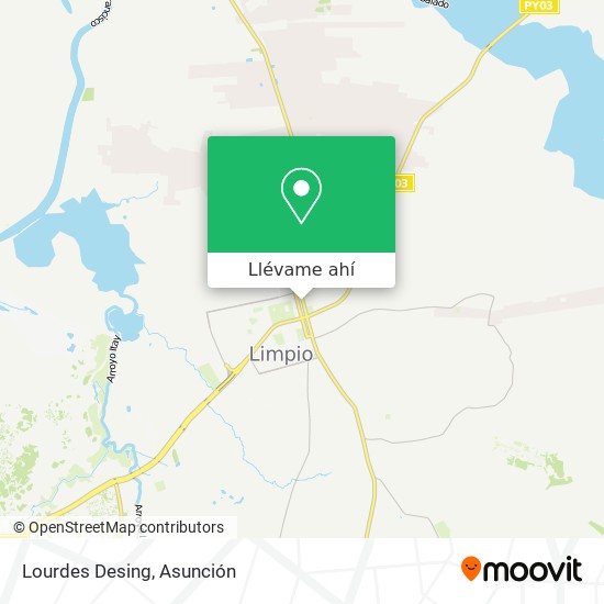 Mapa de Lourdes Desing