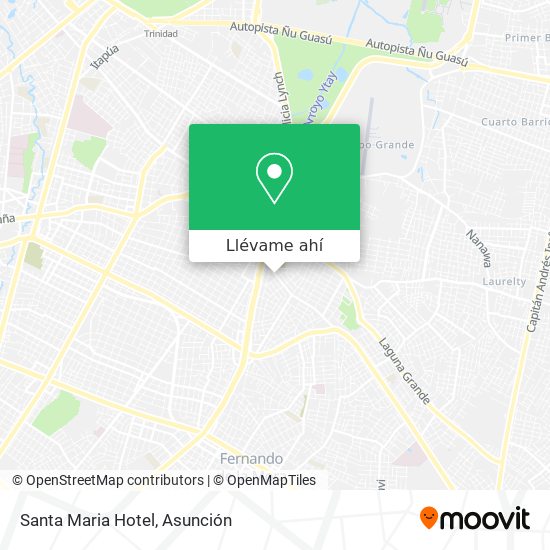 Mapa de Santa Maria Hotel