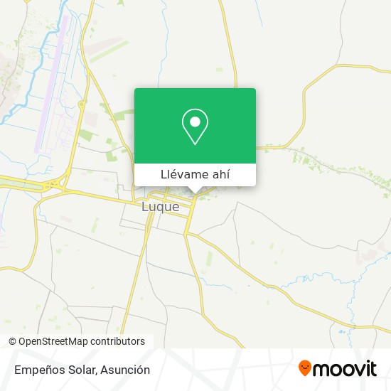 Mapa de Empeños Solar