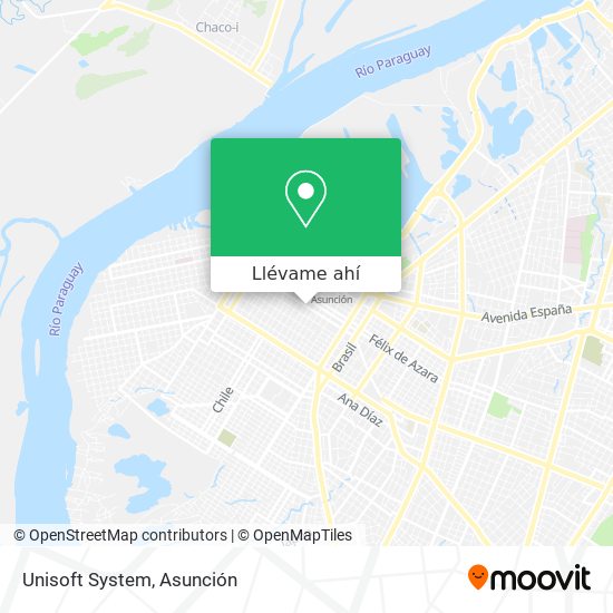 Mapa de Unisoft System