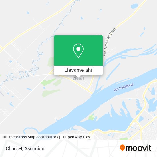 Mapa de Chaco-I