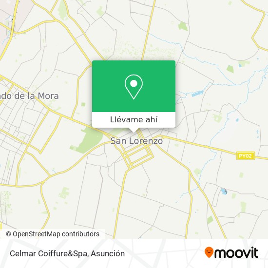 Mapa de Celmar Coiffure&Spa