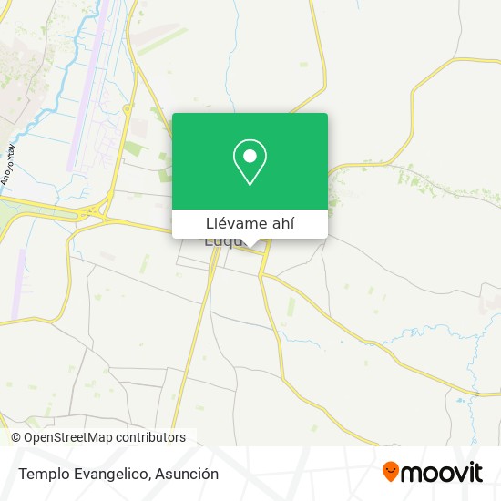 Mapa de Templo Evangelico
