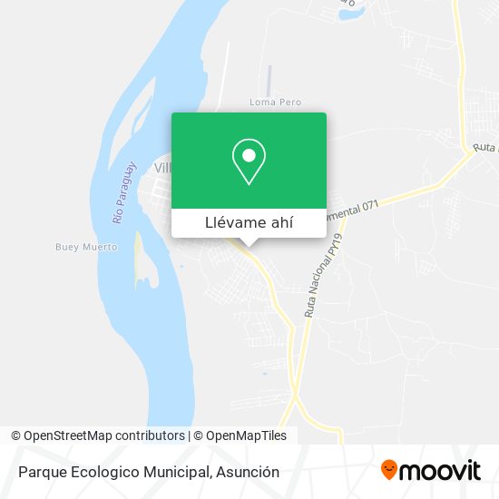 Mapa de Parque Ecologico Municipal