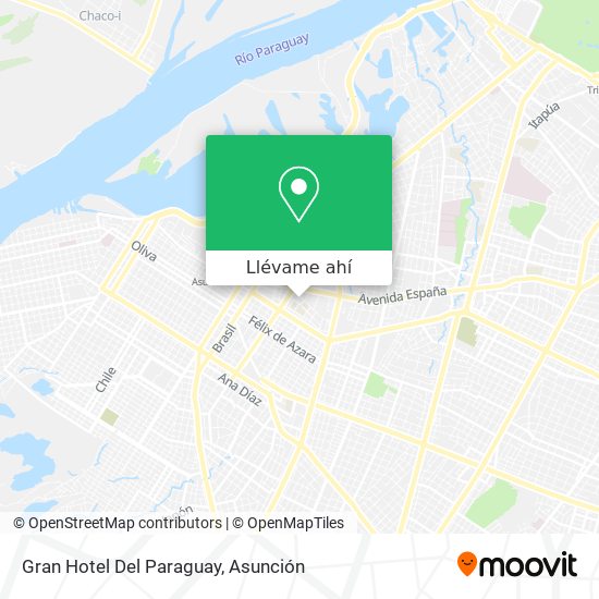 Mapa de Gran Hotel Del Paraguay