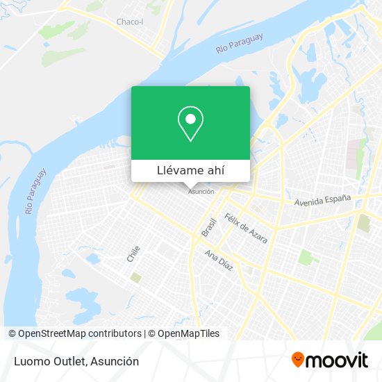 Mapa de Luomo Outlet