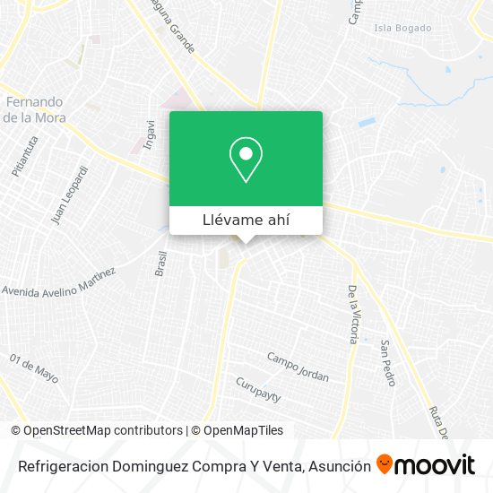 Mapa de Refrigeracion Dominguez Compra Y Venta