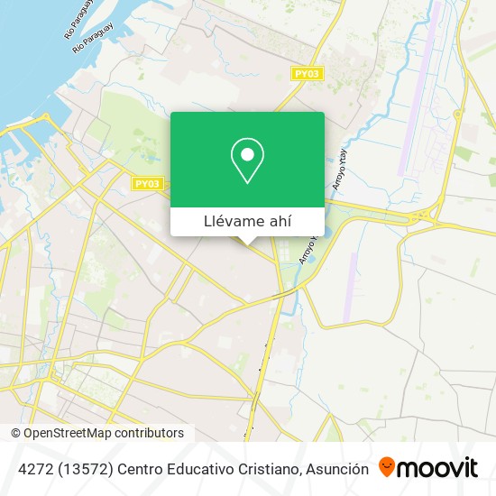 Mapa de 4272 (13572) Centro Educativo Cristiano