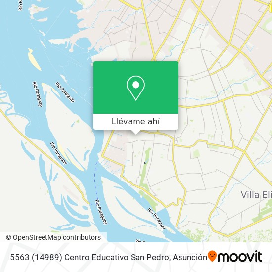 Mapa de 5563 (14989) Centro Educativo San Pedro