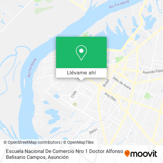 Mapa de Escuela Nacional De Comercio Nro 1 Doctor Alfonso Belisario Campos