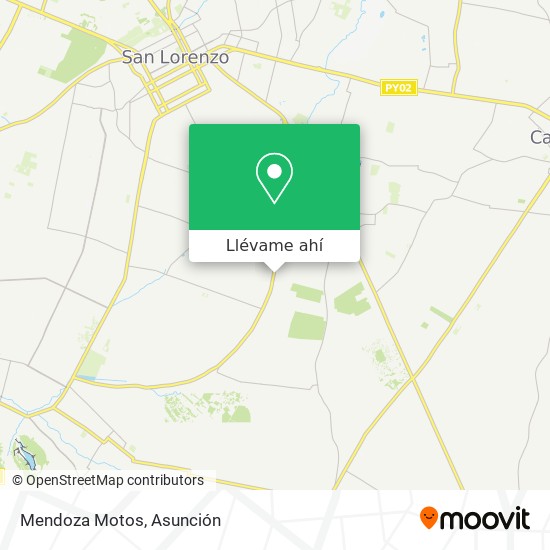 Mapa de Mendoza Motos