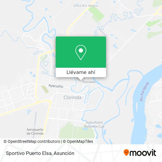 Mapa de Sportivo Puerto Elsa