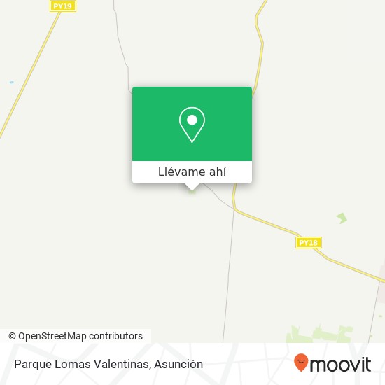 Mapa de Parque Lomas Valentinas