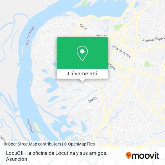 Mapa de LocuOfi - la oficina de Locutina y sus amigos