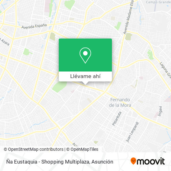 Mapa de Ña Eustaquia - Shopping Multiplaza