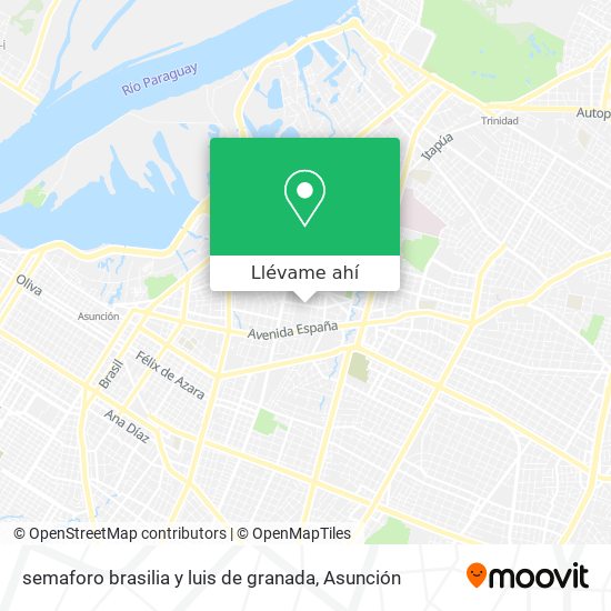 Mapa de semaforo brasilia y luis de granada