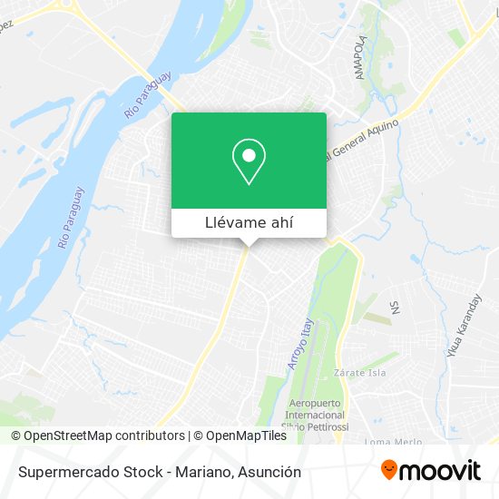 Mapa de Supermercado Stock - Mariano