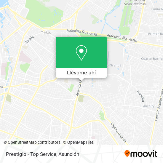 Mapa de Prestigio - Top Service