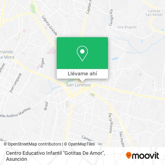 Mapa de Centro Educativo Infantil "Gotitas De Amor"