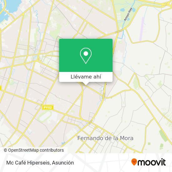 Mapa de Mc Café Hiperseis