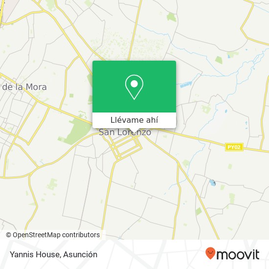 Mapa de Yannis House