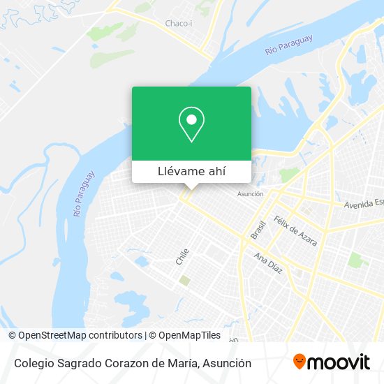 Mapa de Colegio Sagrado Corazon de María