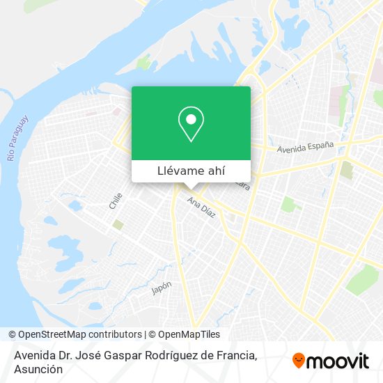Mapa de Avenida Dr. José Gaspar Rodríguez de Francia