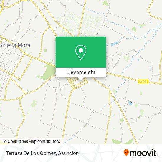 Mapa de Terraza De Los Gomez