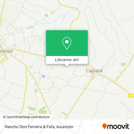 Mapa de Rancho Don Ferreira & Fafa