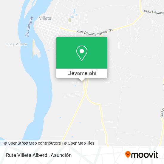 Mapa de Ruta Villeta Alberdi