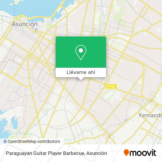 Mapa de Paraguayan Guitar Player Barbecue