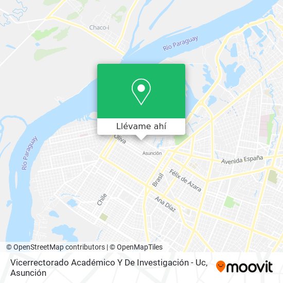 Mapa de Vicerrectorado Académico Y De Investigación - Uc