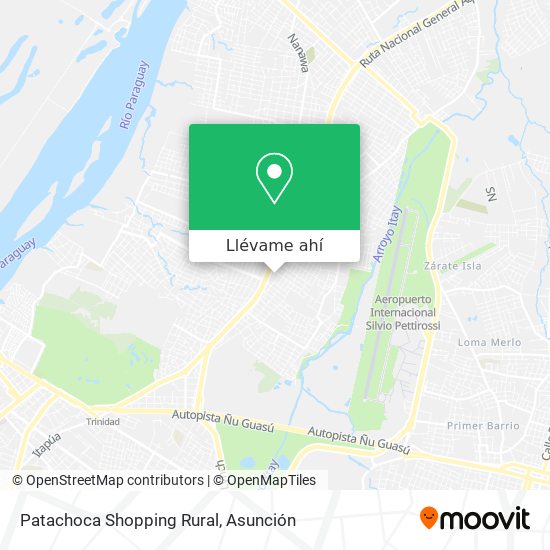 Mapa de Patachoca Shopping Rural