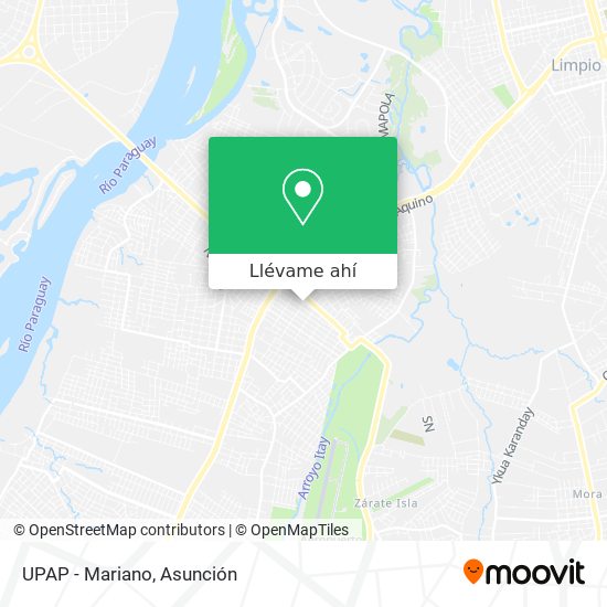 Mapa de UPAP - Mariano